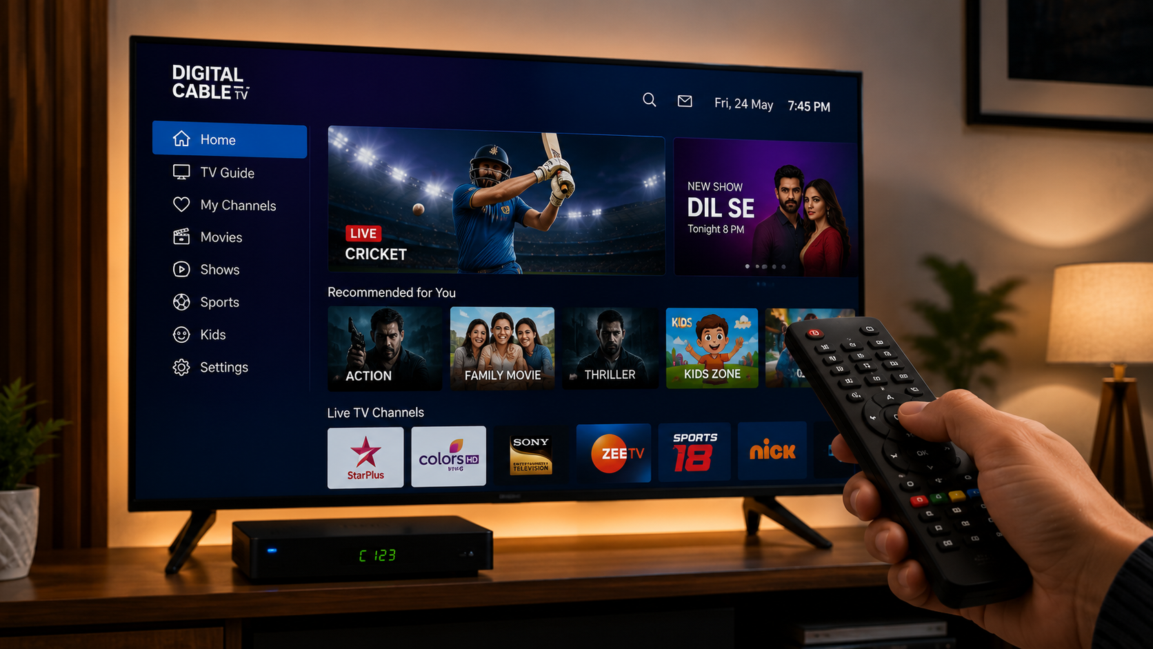 Digital Cable TV