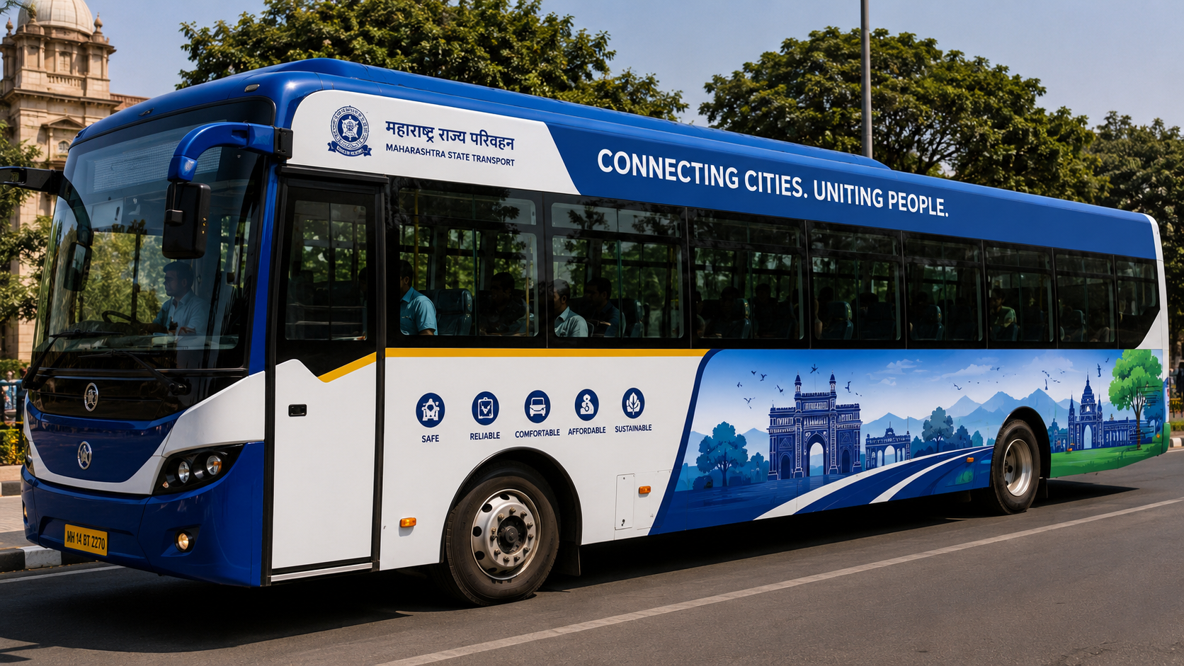 State Bus Branding​